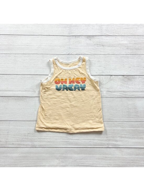 Little Co. By Lauren Conrad Other - Little Co By Lauren Conrad Toddler Sleeveless Tank Top Oh Hey Vacay 4T